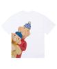 Fun Cartoon Character Print Pattern T-shirt Fashion Trend Short Sleeve Crew Neck Casual Loose Street Wear Unisex Sports T-shirt