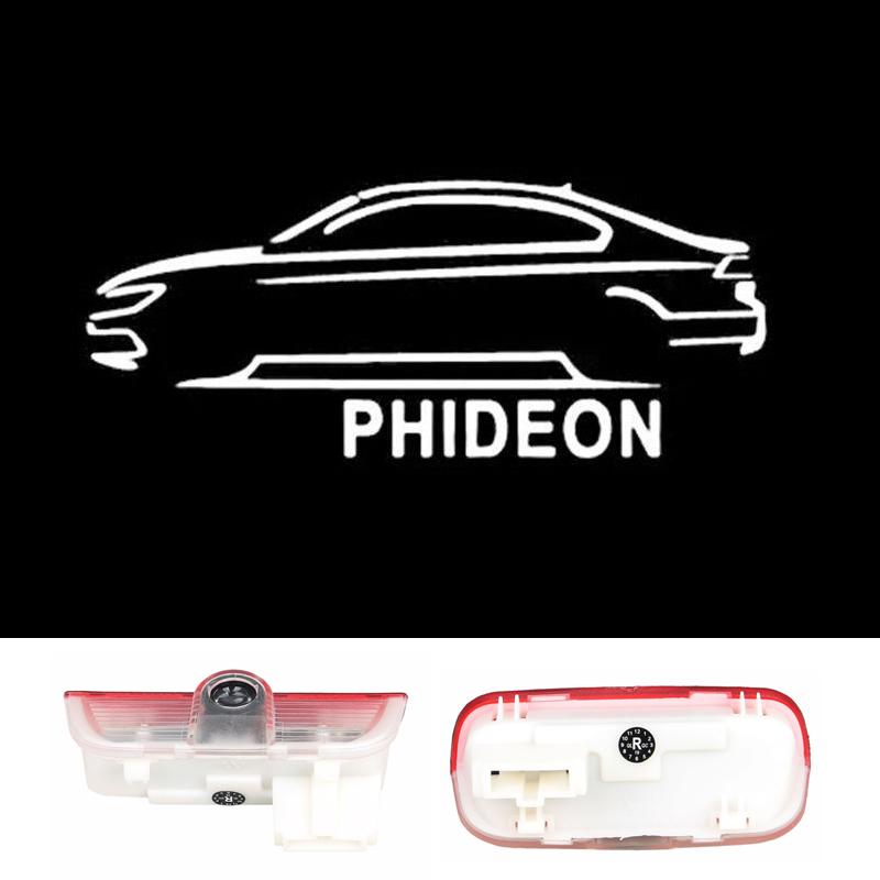 2 stuks Auto Deur Welkom Verlichting LED Lamp voor VOLKSWAGEN VW R LINE Rline Golf Tiguan CC Touareg Jetta Passat T-ROC Sharan Touran Bu2 wzpc7