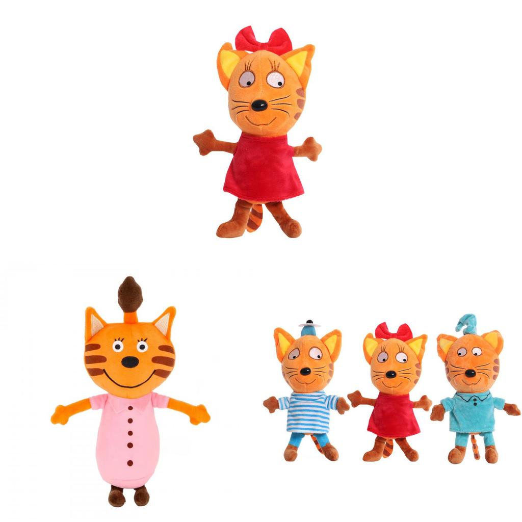 Cute Kid E Cats Stuffed Animal With Short Plush Material For Children And Gift Giving