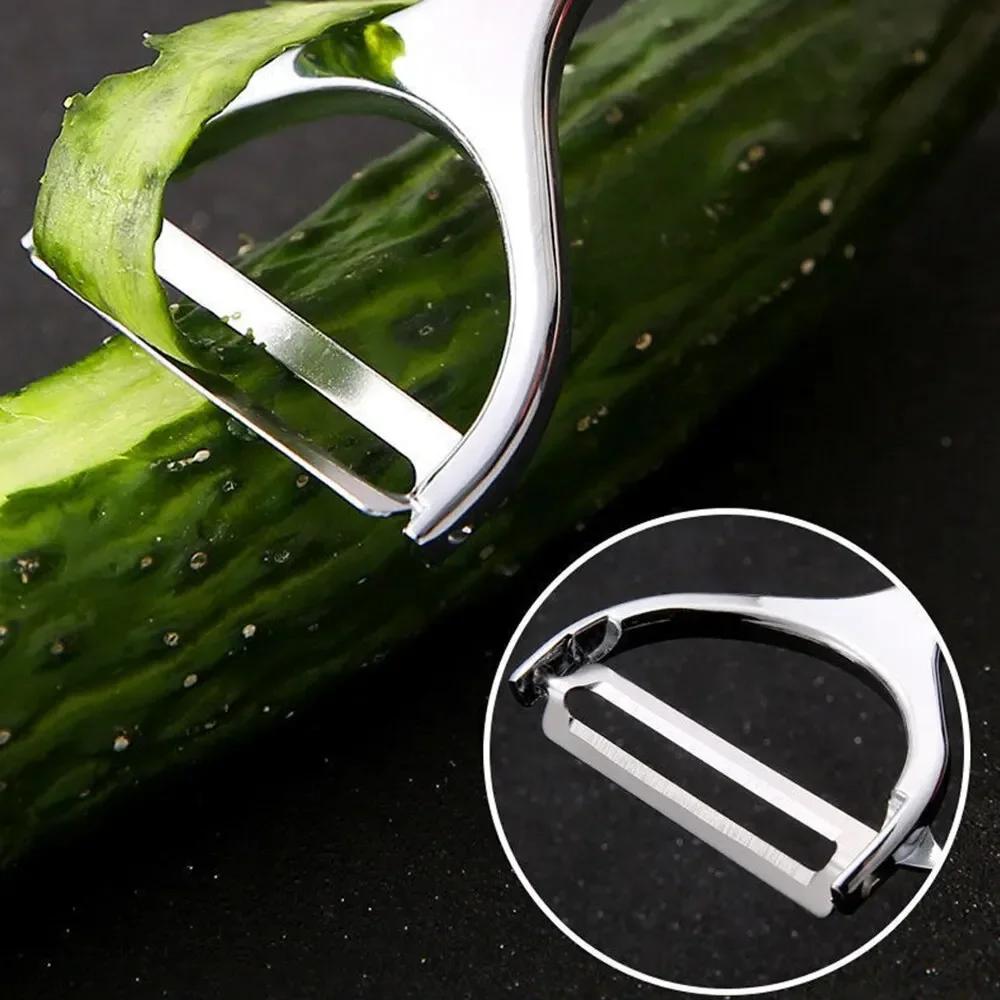Kitchen Gadgets Peeling Machine Vegetable Chopper Home Kitchenware Potato Small Tools Fruit Zinc Alloy Tools Household Use Bar
