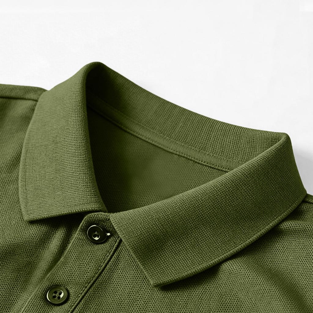Men’s Casual Polo Shirt Short Sleeve Breathable Classic Fit Top for Everyday Outdoor Wear mens polo shirts short sleeve golf polos for men