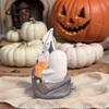 120V Halloween ghost atmosphere light, home ornament fire flame light, ghost resin decoration
