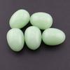 Easter Colored 2cm Natural Gemstone Crystal Eggs: Small Raw Stone Display Pieces