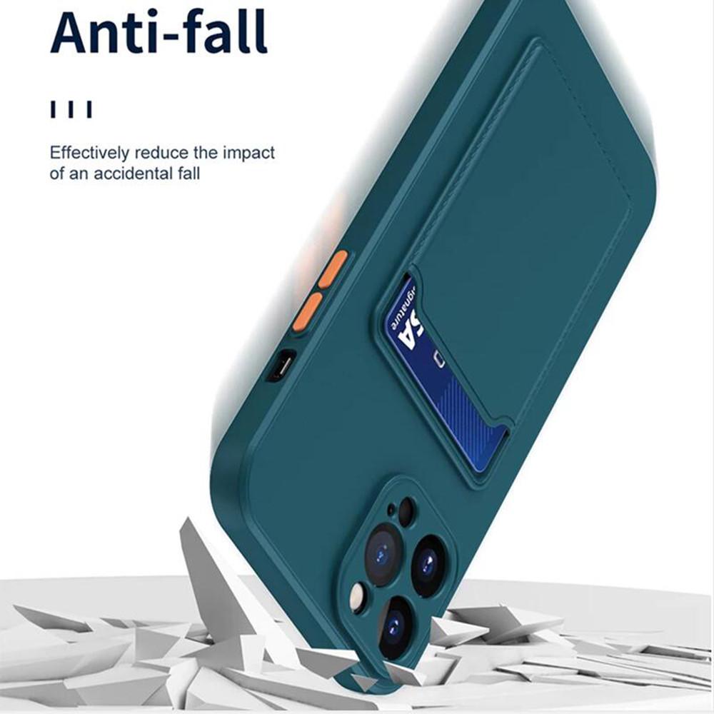 Housse Sacoche Porte-Cartes Antichoc Pour IPhone 16 15 13 12 11 Pro Max Mini X XS Max XR 16 Plus Coque Pour IPhone 16 Pro Max
