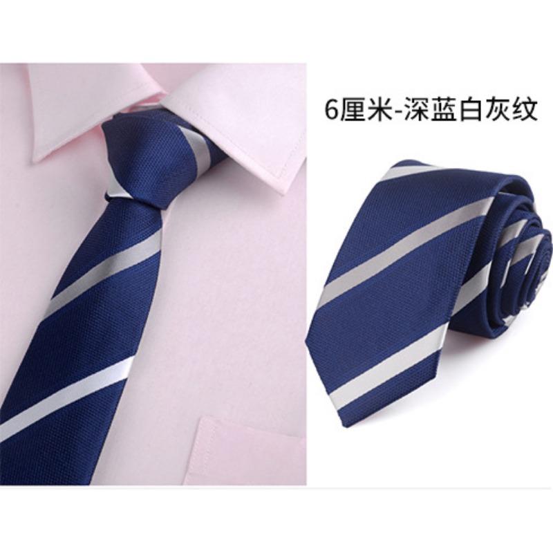 Men'S Business Accessories Tie Men'S Accessories Polyester 6 Cm Tie