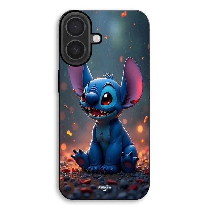 Phone Case - MANIACASE - iPhone 17 - Silicone TPU - 3D Art - Cute Stitch