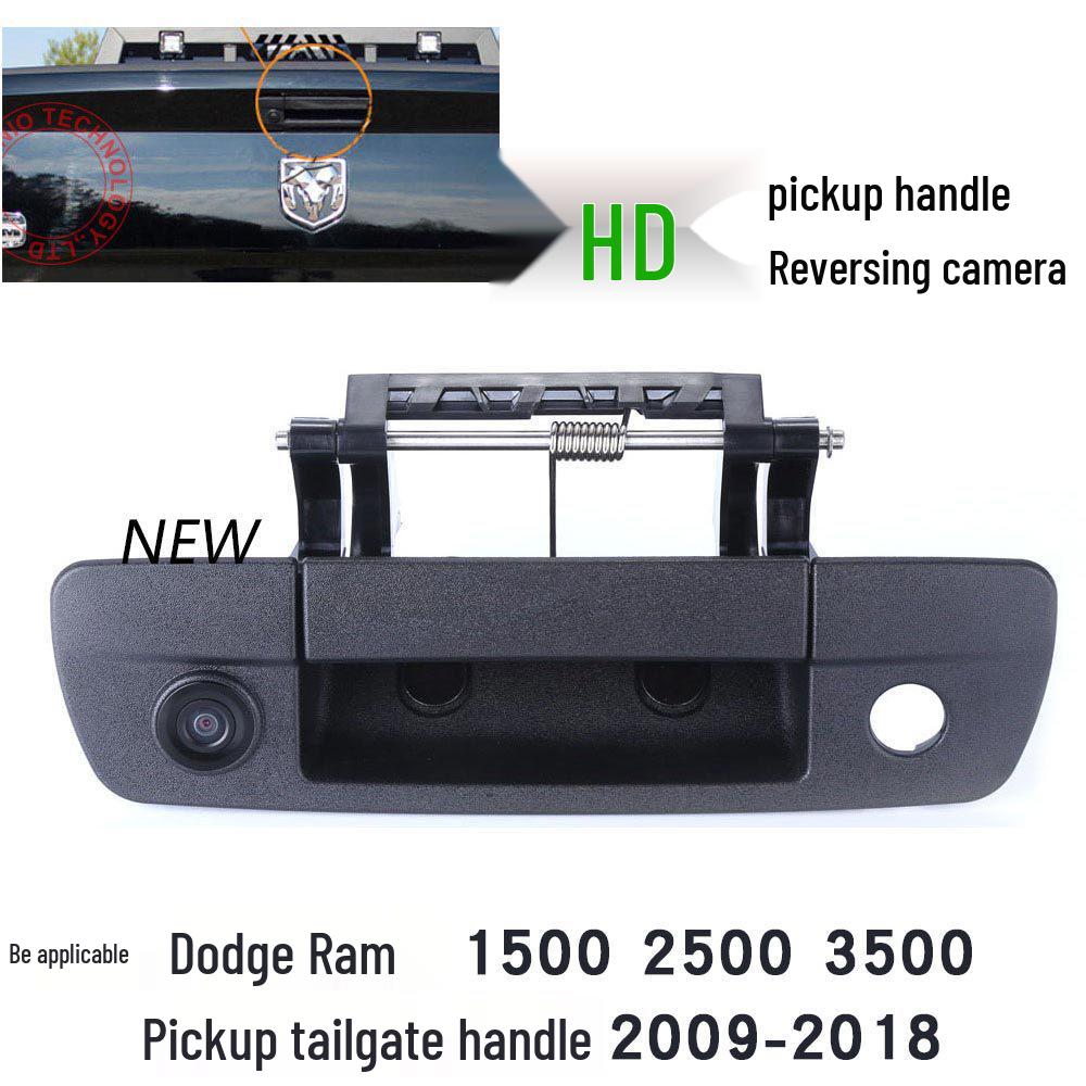 

Выключатель ручки задней двери с камерой заднего вида для 09-18 Dodge Ram 1500 Plastic