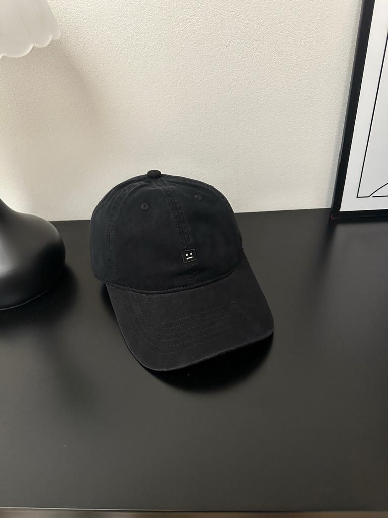 Casual Cotton Baseball Cap With Wide Brim Sun Protection For Outdoor Summer Wear