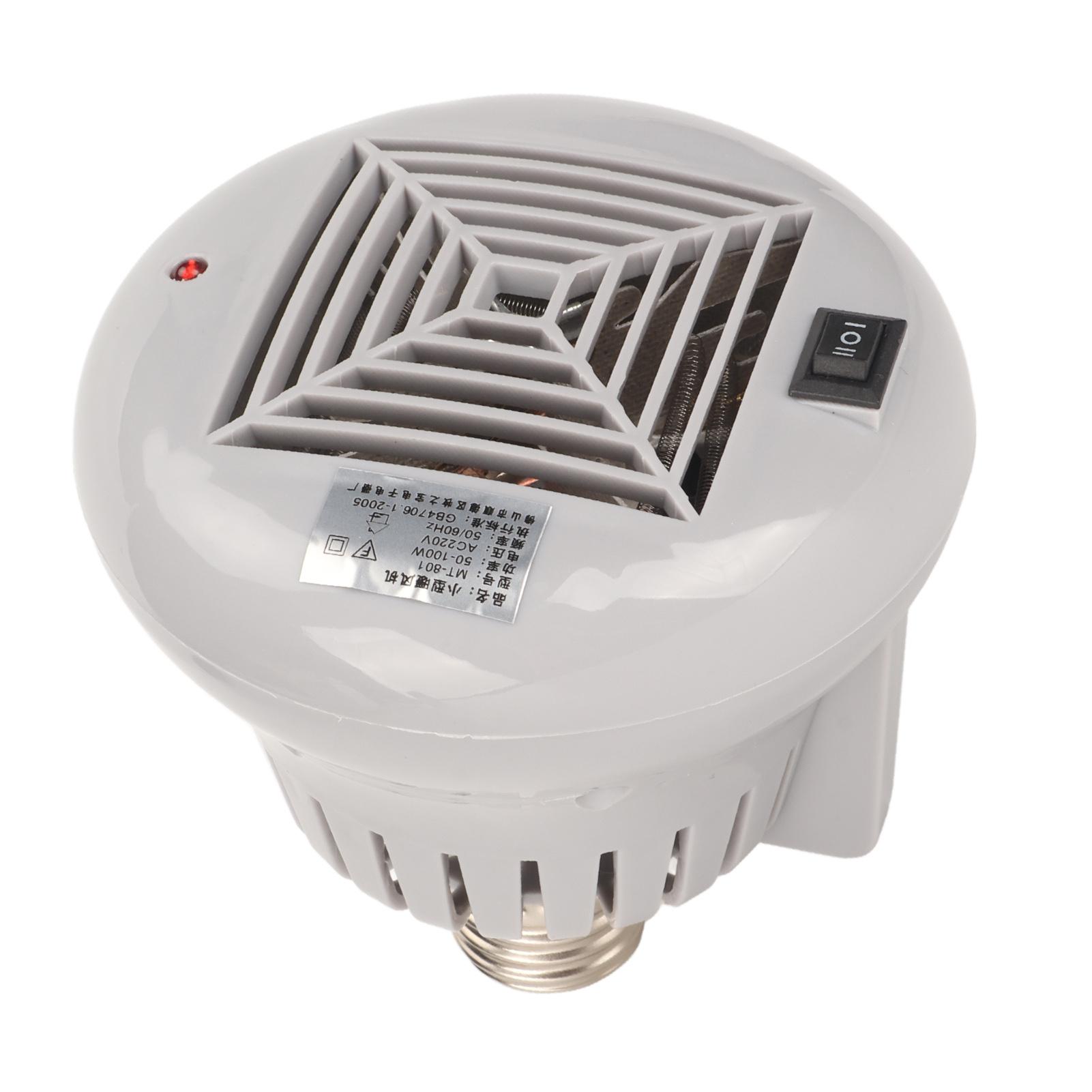 Huisdier Ventilator Kachel 3 Niveaus Vermogen Veilig Kleine Huisdier Box Kachel voor Reptiel Kip Grijs 220V gray