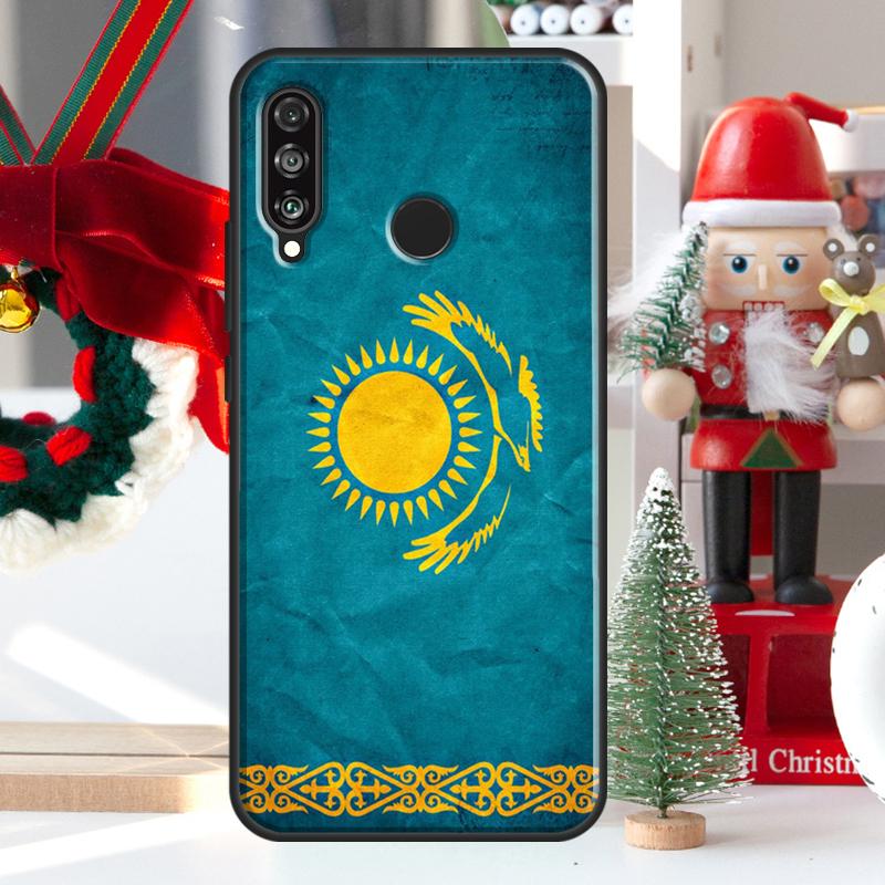 Kazakhstan Flag For Huawei Nova 5T 9 10 SE 7i 8i 11i 12i Y73 Y72 Y61 Y91 Y60 Y70 Y90 P20 P40 P30 Lite Case