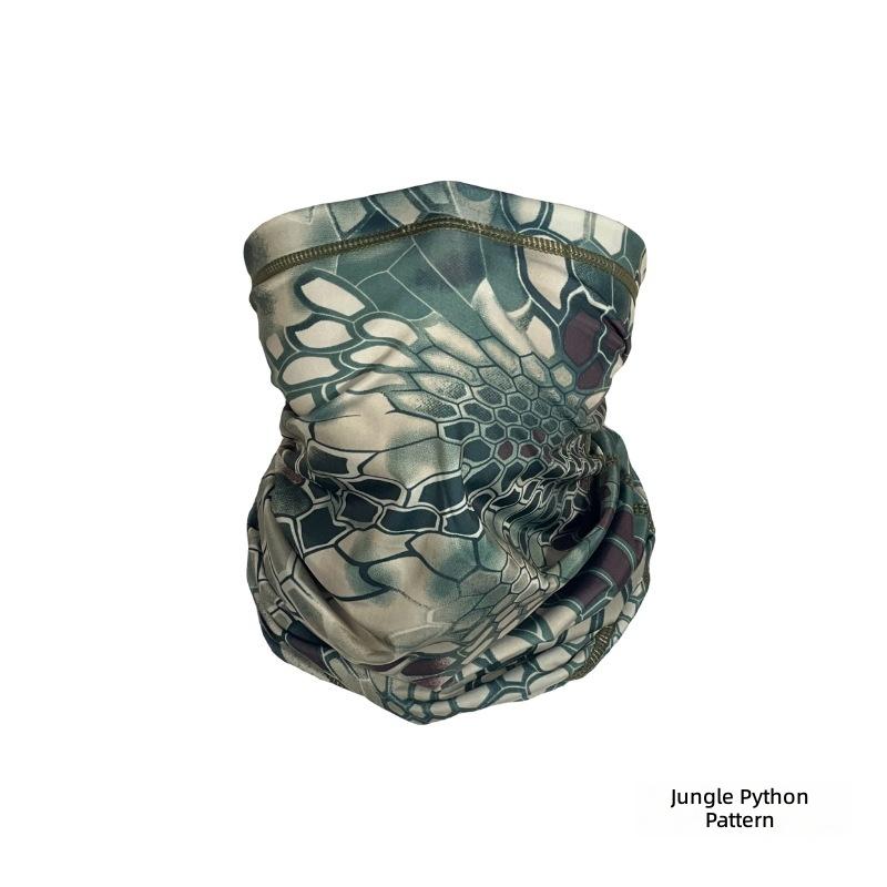 Polyester Ice Silk Cycling Mask Sunscreen Outdoor Sports Scarf & Face Towel for Men Women