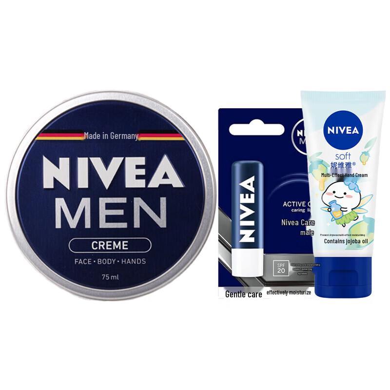 NIVEA Men Hydrating Skincare 3-Piece Set