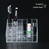 Transparent 24-Slot Lipstick Display & Storage Holder