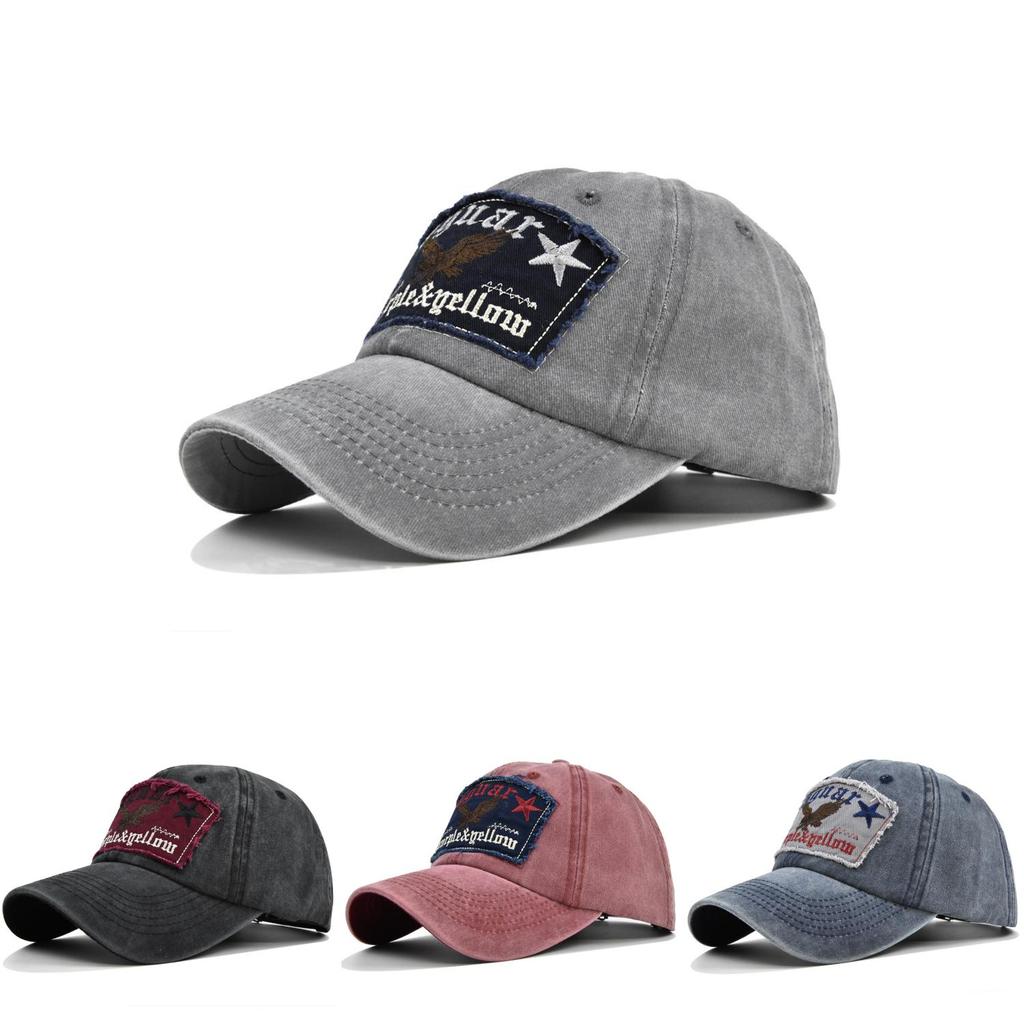 3d Baseball Hat Eagle Animal Embroidered Duck Tongue Hat Sunshade Breathability