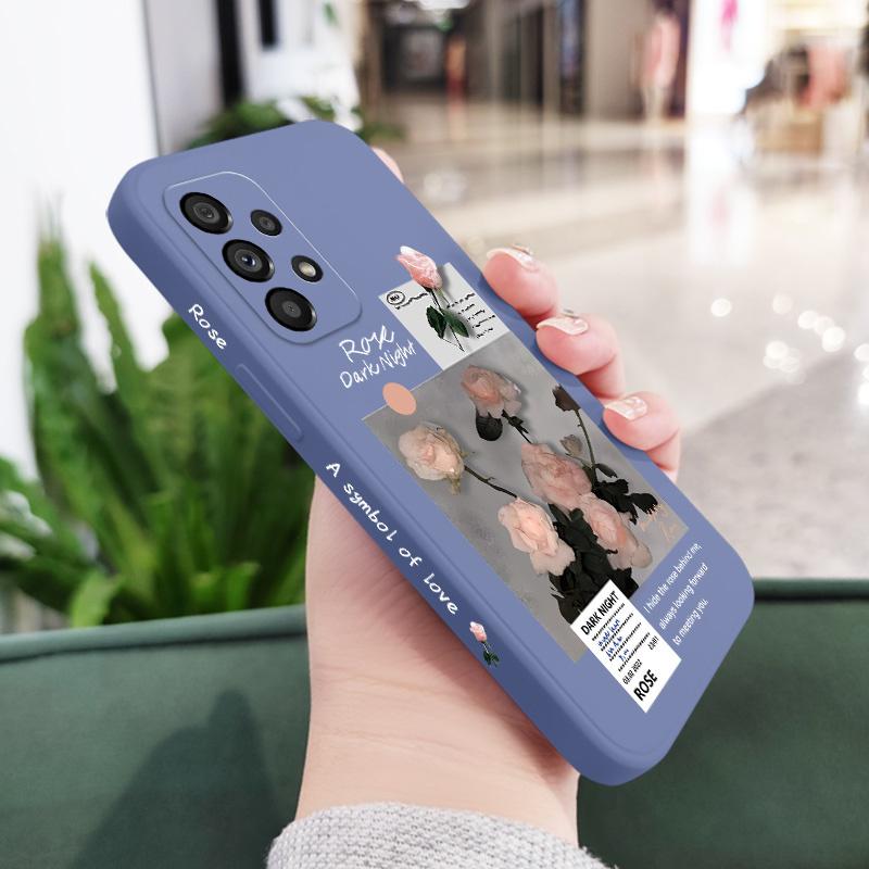 

Rose Card Case For Samsung Galaxy A73 A53 A33 A23 A13 A03 A72 A52 A52S A32 A22 A12 A02 A02S A71 A51 A31 A21S 4G 5G Cover Samsung A02S
