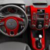 For KIA Forte 2009-2016 Interior Central Control Panel Door Handle 3D/5D Carbon Fiber Stickers Decals Car Styling Accessorie