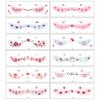 Lips Cheek Temporary Stickers Disposable Love Face Stickers Valentine's Day Tattoo  Take Photos