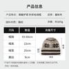 Autumn and winter snowflake jacquard knitted hat women's warm and cold-proof fashion versatile ear protector color matching wool hat