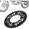 Motorcycle 428 41T Rear Chain Sprocket 76mm CNC for CRF XR SSR Apollo RFZ TaoTao 50 70 90 110 125 140 150 160 170 Chinese Pit Dirt Bike Black