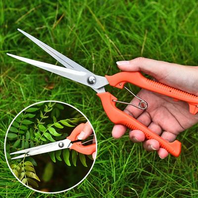 Gardening Tool Garden Pruning Shears Thinning Bonsai Scissors Portable Fruit Picking Scissors