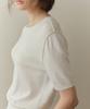 Poyueoaijeuonli Bay Layered Half Knit Set (Ivory)