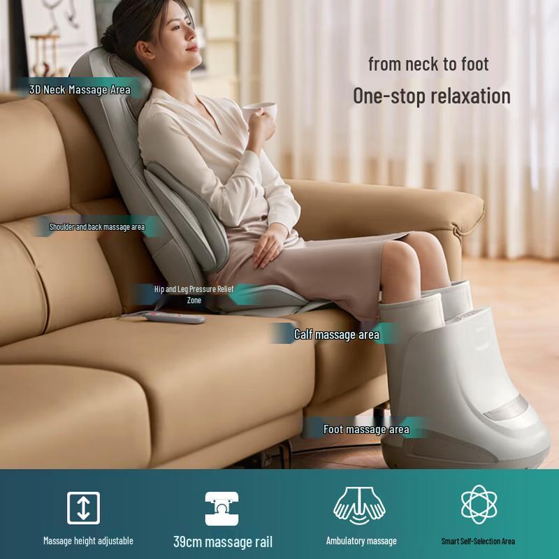 Philips Full Body Massage Mat and Cushion Set CN plug (adapter included)