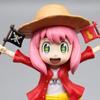 18cm Anya Forger Action Figure Cos Luffy Straw Hat Kawaii Doll Statue Model Collection Toy Gifts