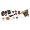 Mini Belt Sander Double Bearing Adjustable Angle Vertical Belt Sanding Machine for Home