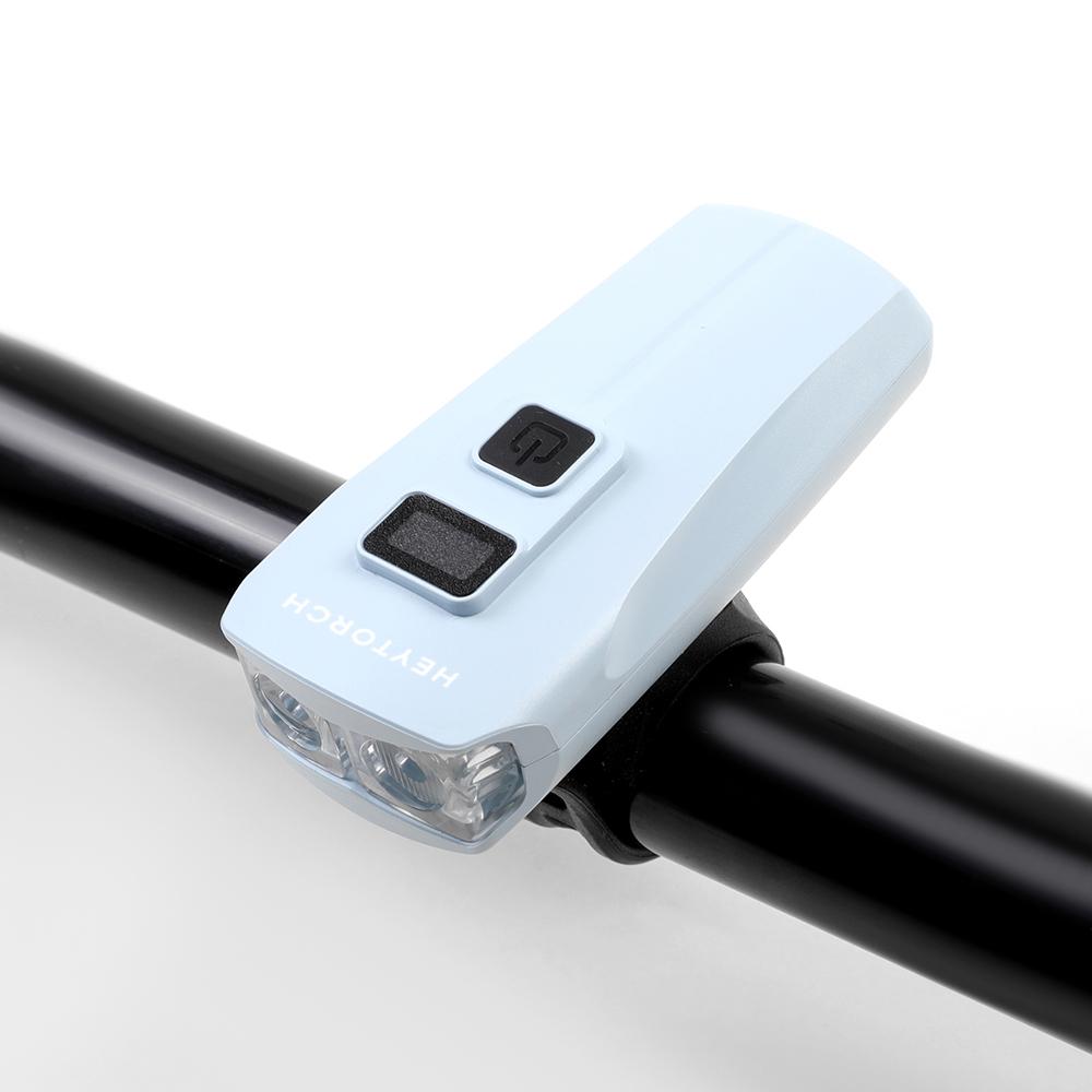 Type-C Rechargeable Bicycle Headlight - Digital Display Bike Front Lamp Handlebar Flashlight Bicycle Lights Cycling Accessory