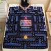 Pac‑Man2 Flannel Blanket, High Quality Comfortable for All Seasons, Home Decor, Warmth and Comfort