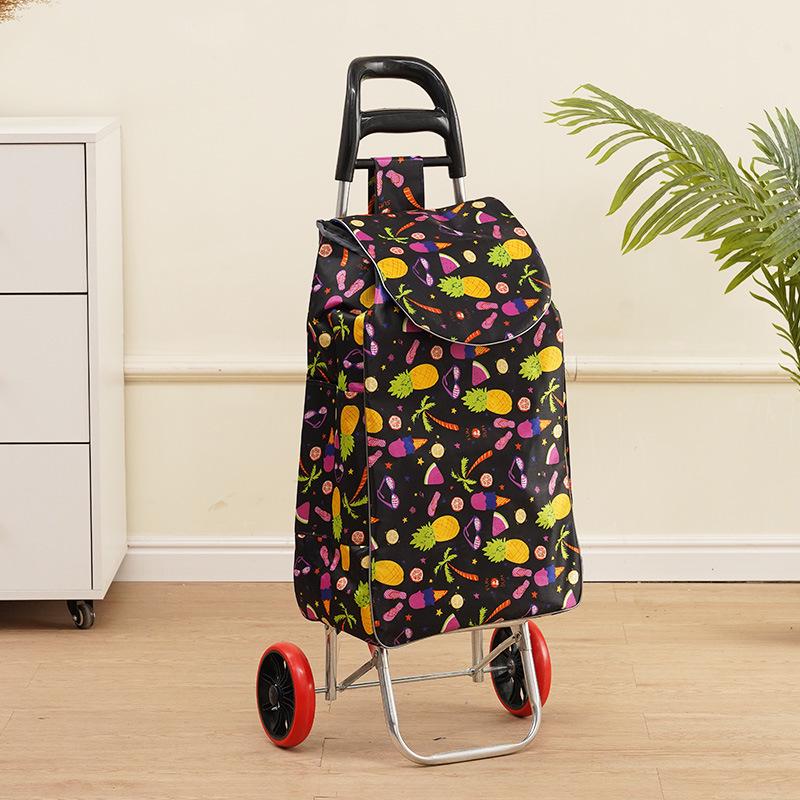 Folding Stair-Climbing Cart for Groceries and Seniors