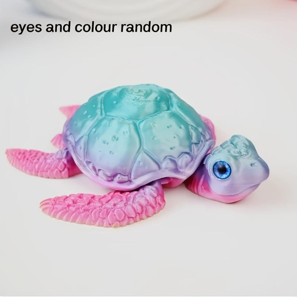 3D Printed Animal Statue Colorful and Cute Action Figure New Collection Model  Home Decoration