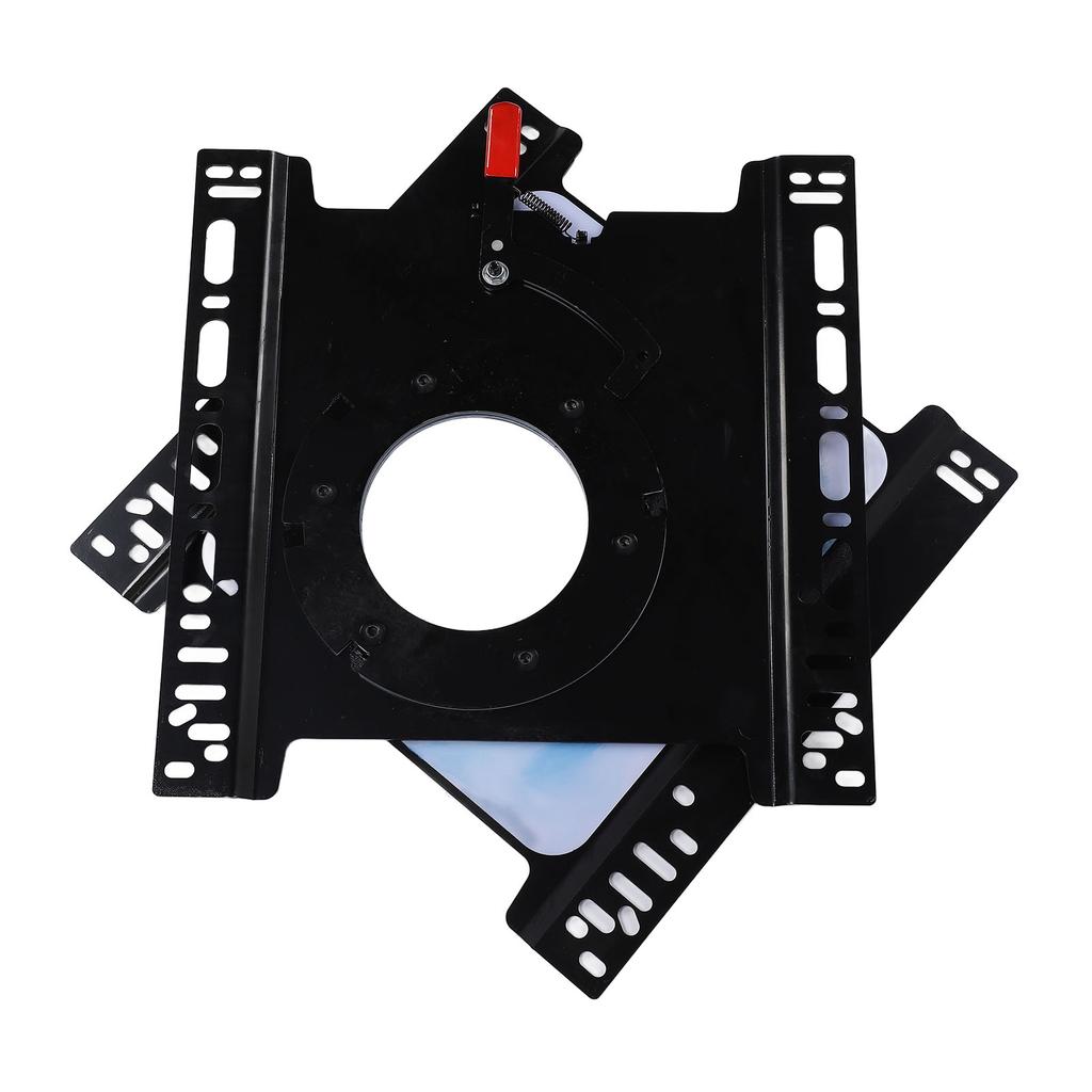 Car Seat Swivel Mount Plate 360 Degrees  Rotation Passenger Seat Swivel Base Replacement Carbon Steel Seat Turntable