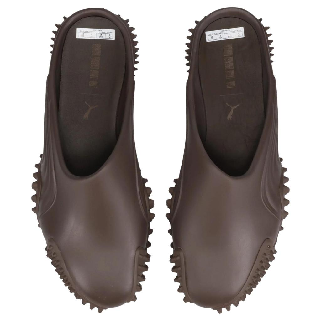 Puma Louis Gabriel Nouchi X  Mostro Mule Inj Lgn Soft Comfortable Closed Toe Slippers Men slippers Dark-Brown 401543-03