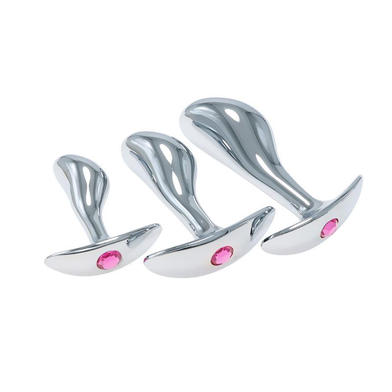 Thumb Metal Sex Product Chrysanthemum Masturbation Prostate Massager Sex Toys SM Adult Supplies