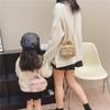 Mini Single-shoulder Crossbody Children's Bag with Diamond Pattern Chain Strap