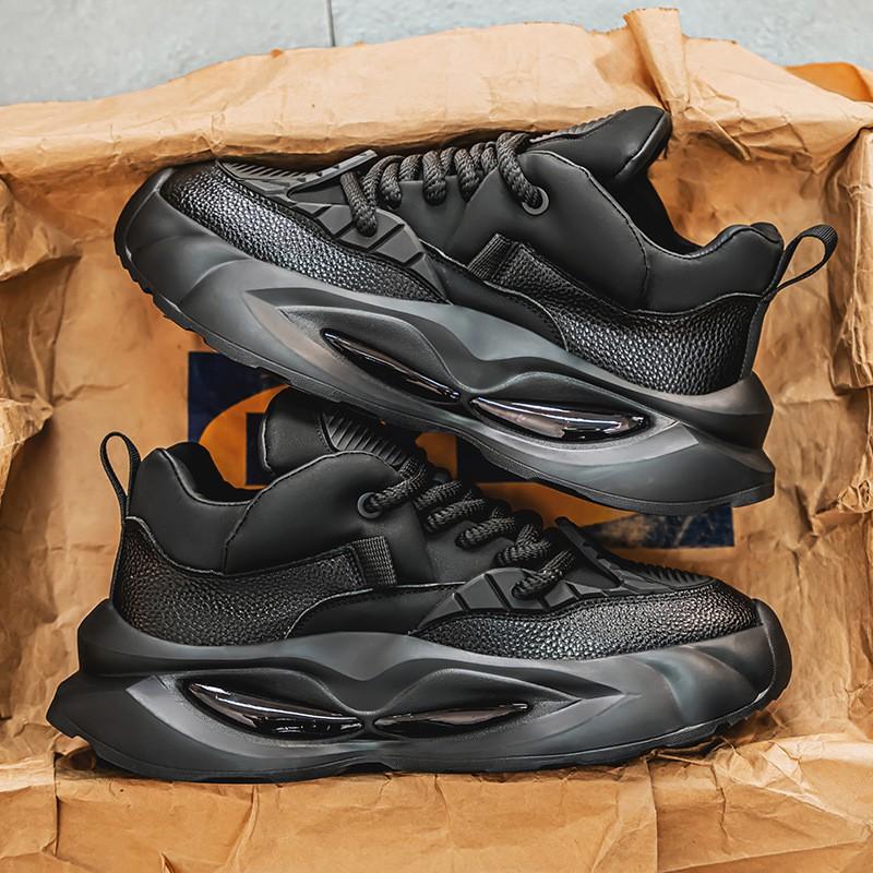 Mens Chunky Sneakers Thick Sole Comfortable Casual Shoes Daily Wear Walking Campus Style