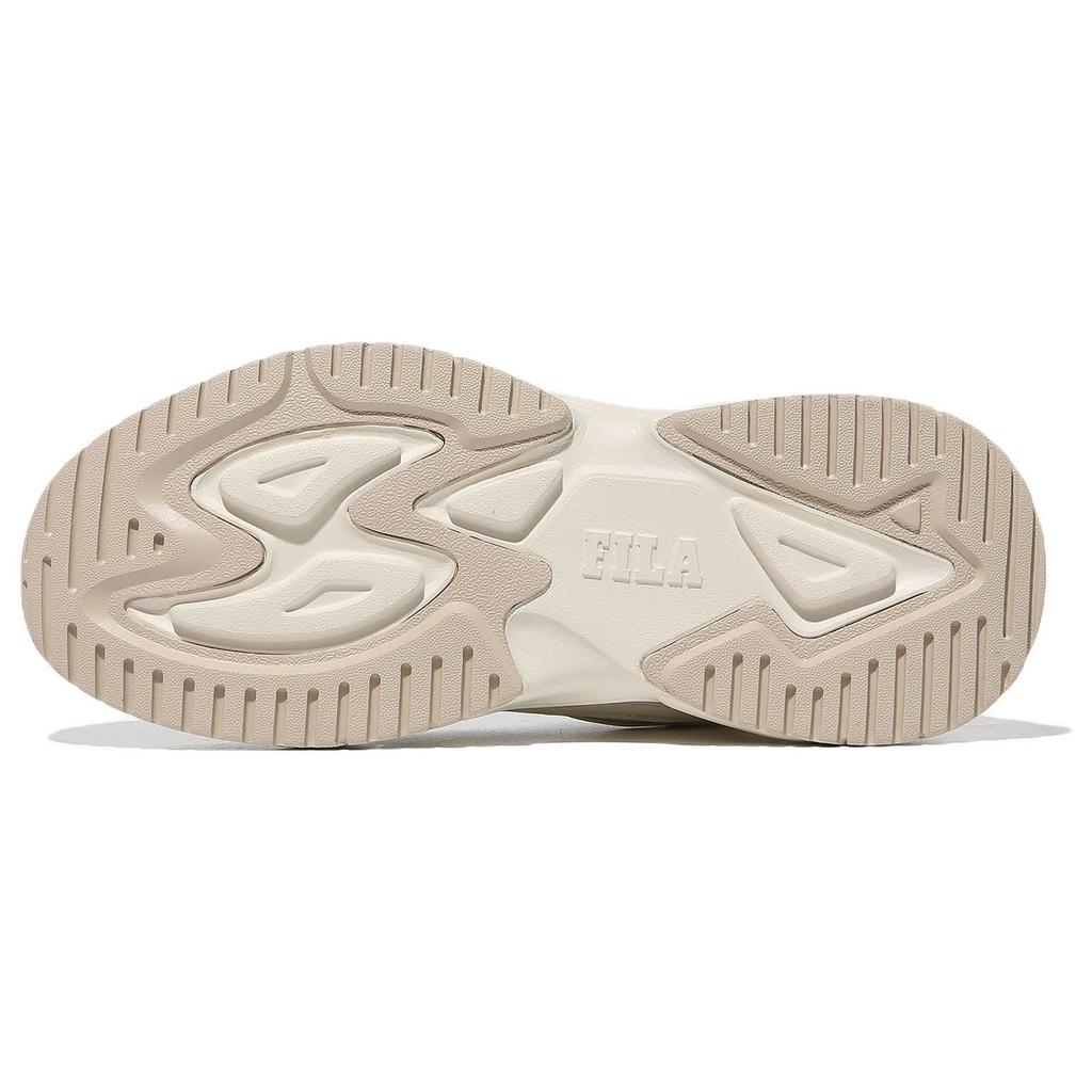 FILA Rayflide Leather Sport Refreshing Low-Top Casual Shoes Unisex sneaker Pearl-White 1RM02120E_926