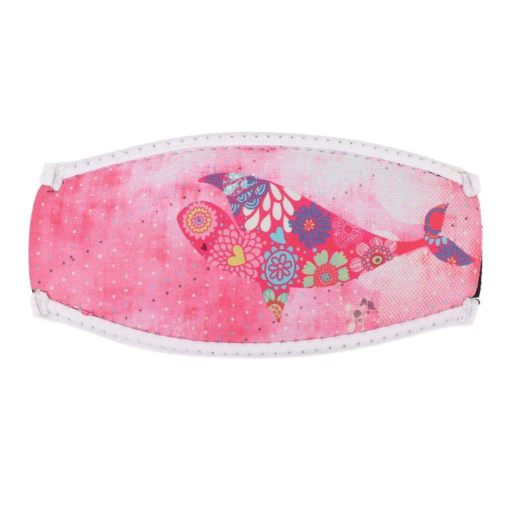 Taucherbrillenbandabdeckung Doppelschicht Neopren Tauchgesichtsabdeckung Band Haarschutz zum Schwimmen