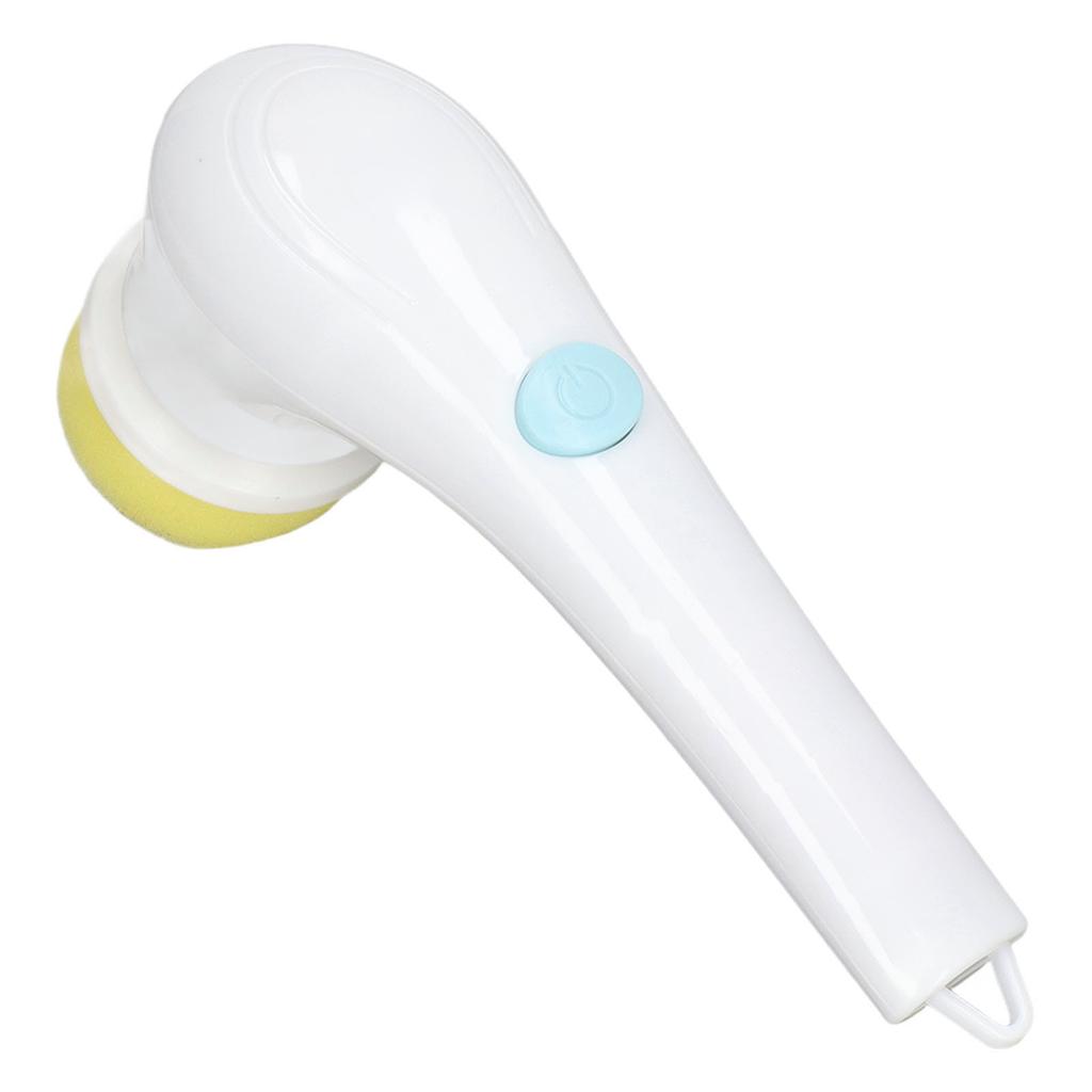 Electric Cleaning Brush Cordless Handheld Electric Spin Scrubber with 5 Brush Heads for Home