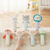 Squeaky Sound Soft Stuffed Animal Rattle Cartoon Animals Plush Rattles  Bed Hanging