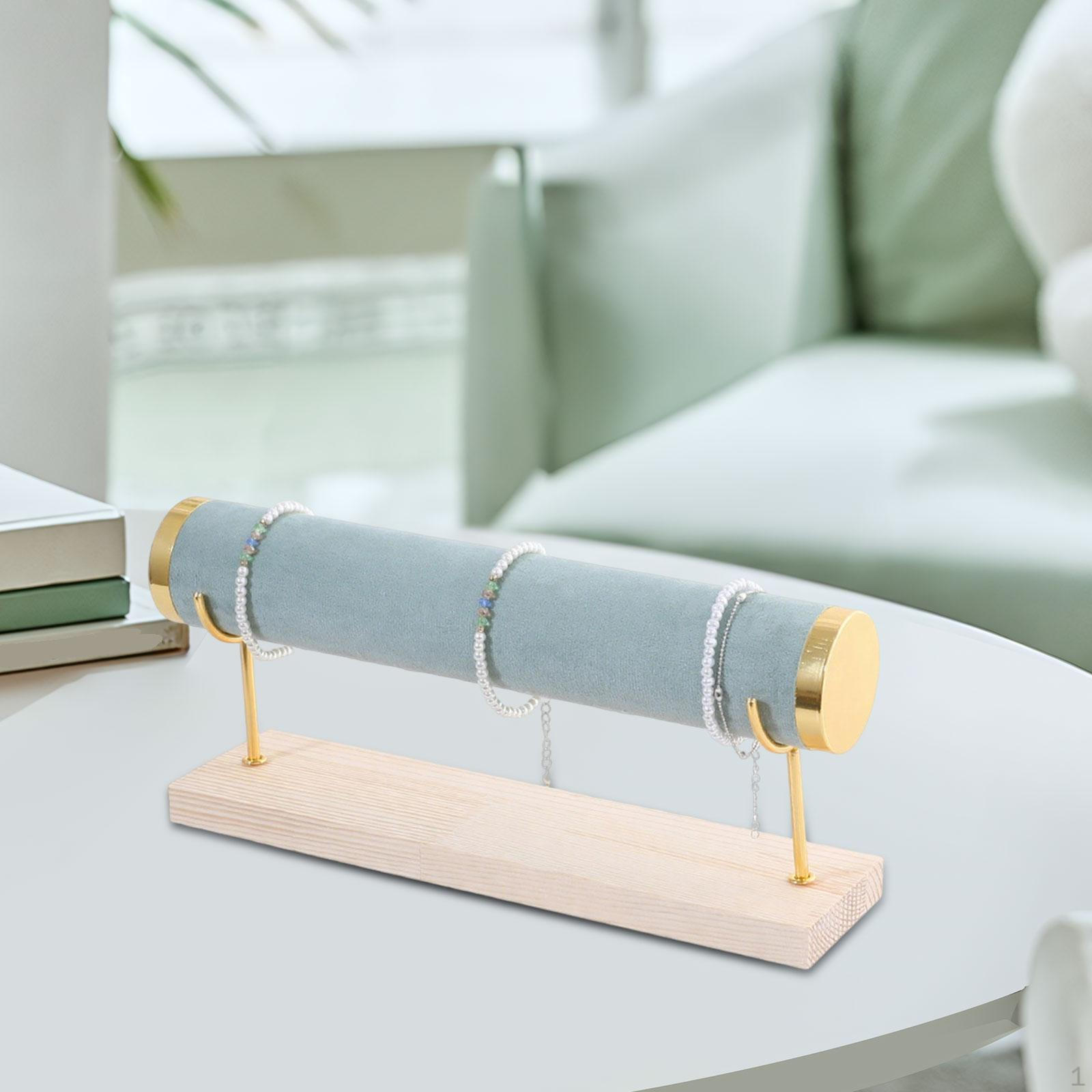 

Bangle Holder Hairband Scrunchie Show Gifts Multifunctional Compact Sturdy Storage Organizer Rack 1 Tier