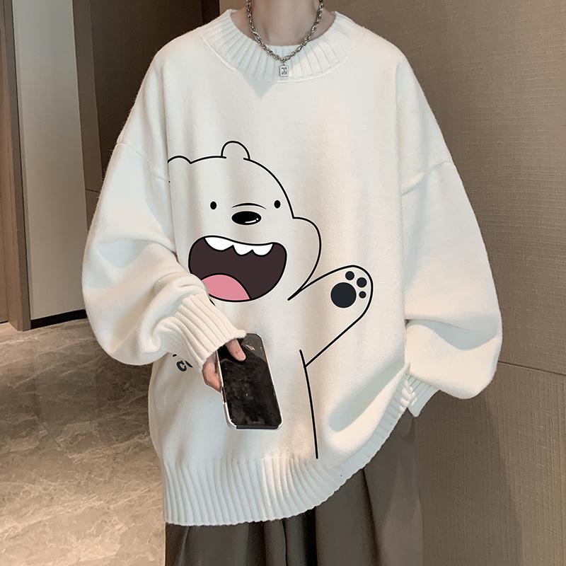 

Мужской свитер из толстого бархата на каждый день осень/зима 2023 года 4XL