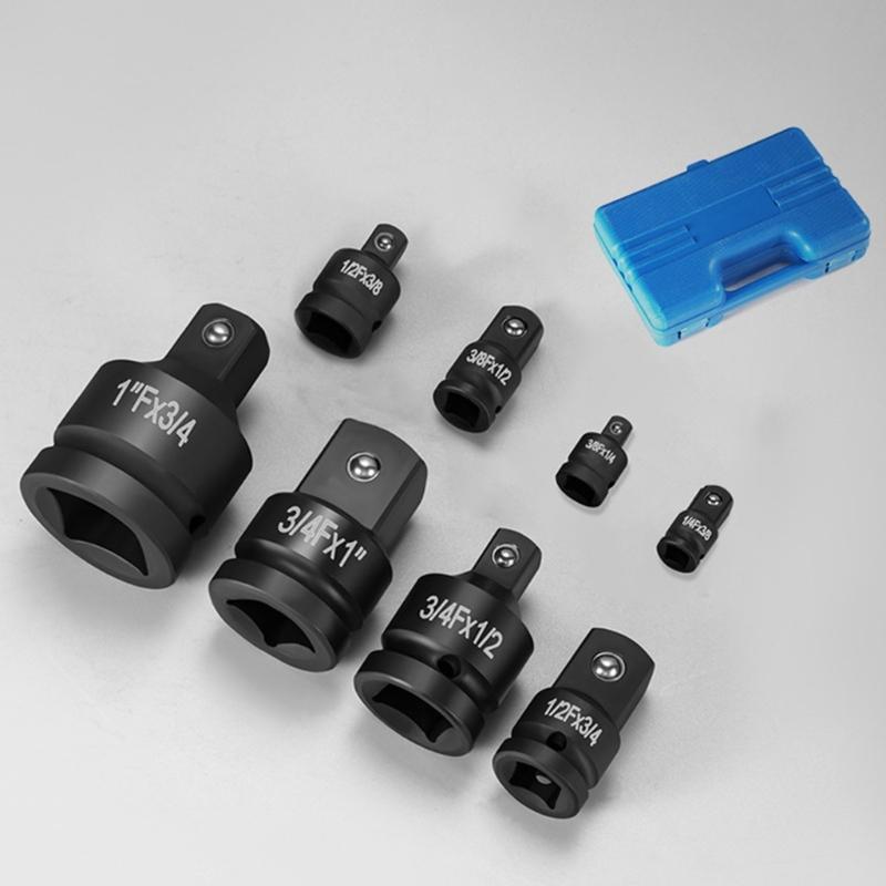 2pcs Impact Socket Adapter Set Converts 3/4Inch To 1/2Inch & 1/2Inch To 3/4Inch for Profession Repair Tool Easy Carrying