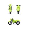 Military Motorcycle Building Block Vehicle Model Figures Accessories Soldiers WW2 Transportation Facility Police SWAT Toys