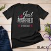 10th Wedding Anniversary T Shirt Just Married 10 Years Ago