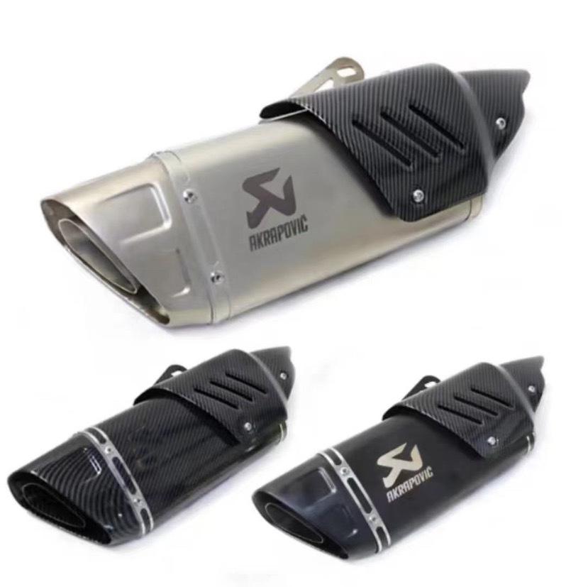 Modified Oblique Four-Corner Exhaust Pipe for Ninja 250, 400, Z900, RC, R6 Motorcycles