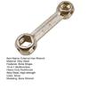 10-in-1 Bicycle Hex Wrench 6-15mm Bone Shape Hexagon Repair Tool External Hexagonal Wrench