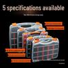 Portable Transparent Plastic Parts Organizer - Thickened Screw & Accessories Storage for Electricians