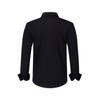 Men's Fashion Spring and Summer Top Patchwork T-shirt Long Sleeve Turn Down Collar Shirt